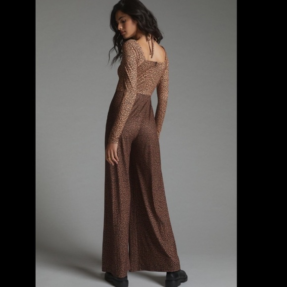 Anthropologie NWT Hutch Printed Cut-Out Jumpsuit Size S. - Picture 6 of 9